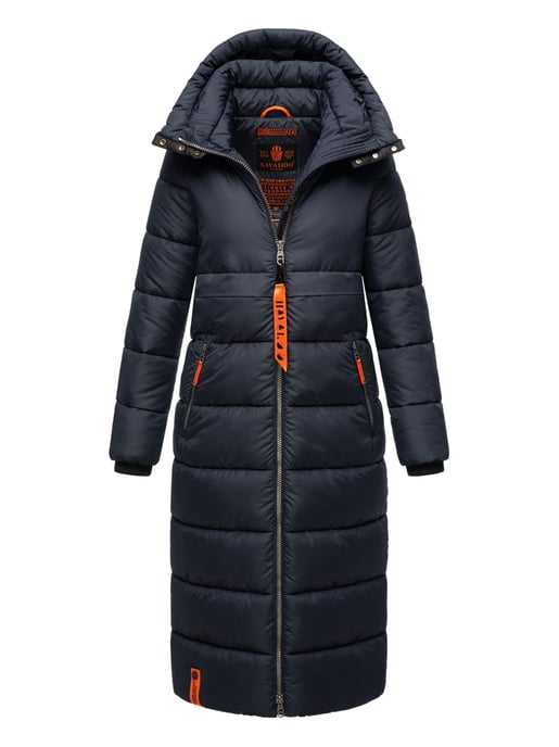 Navahoo dames gewatteerde wintermantel Kristallblume – Warm & Trendy - Image 1