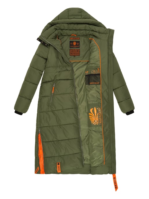 Navahoo dames gewatteerde wintermantel Kristallblume – Warm & Trendy - Image 3