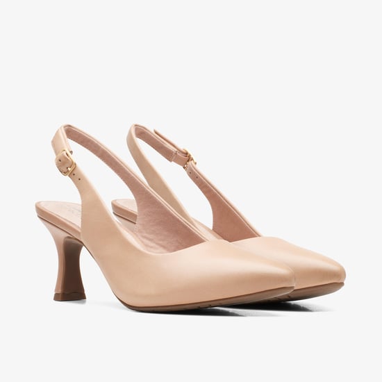 Kataleyna Stap Warme Beige Leren Schoenen - Image 4
