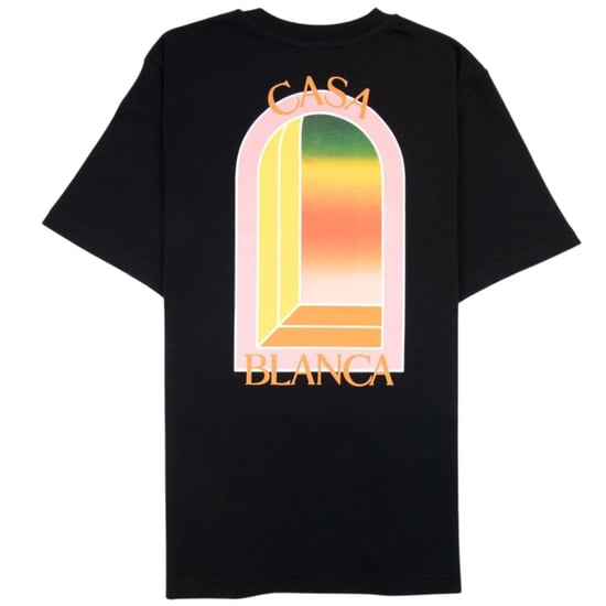 Casablanca Gradient Arch Design Zwart T-shirt - Image 2