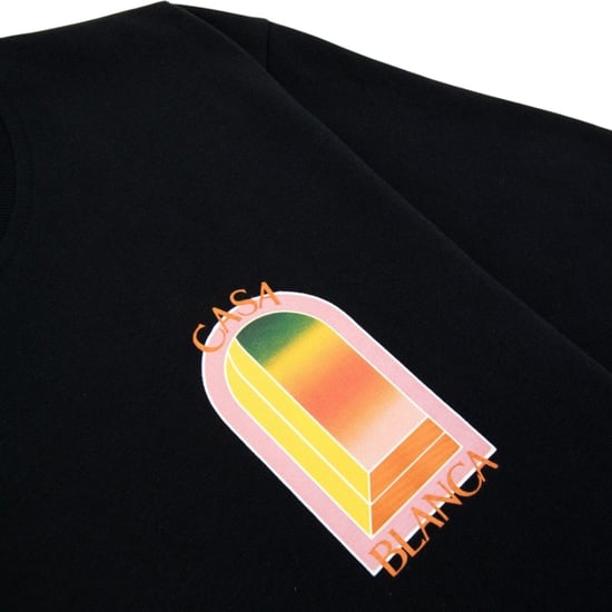 Casablanca Gradient Arch Design Zwart T-shirt - Image 3