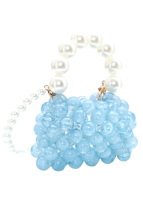 Mymo Handtas Dames blauw wit - Image 4