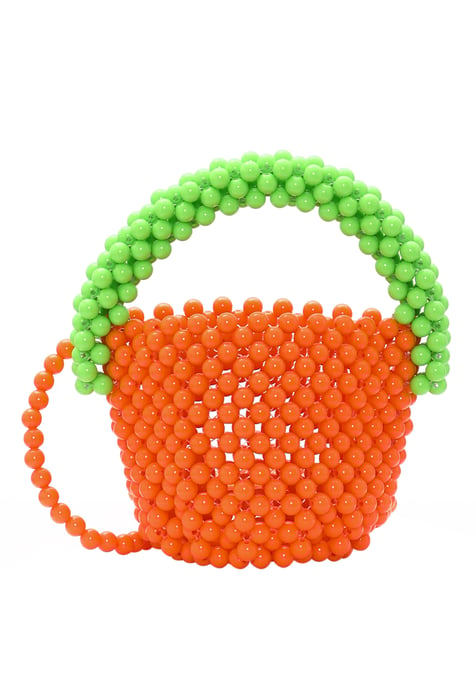 Mymo Handtas Dames Oranje melange - Image 1