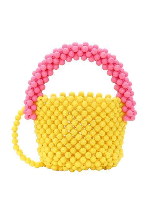 Mymo Handtas Dames Geel Roze Veelkleurig - Image 1