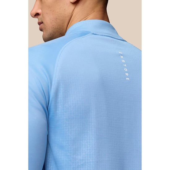 Castore Adapt 1/4 Zip Top Polyester Heren Zwarte Activewear T-Shirts - Image 6