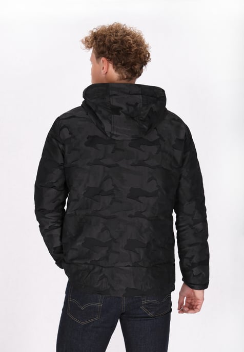 Schmuddelwedda Anorak Heren Grijze camouflage - Image 4