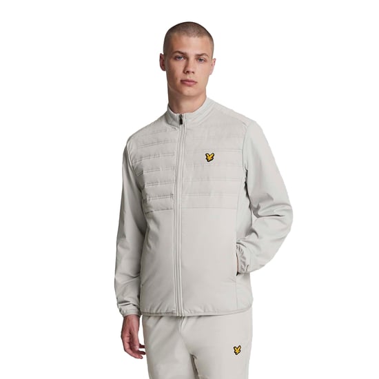 Lyle & Scott Heren Hybride Sportjack met dubbele baffle (Blauw) - Image 3