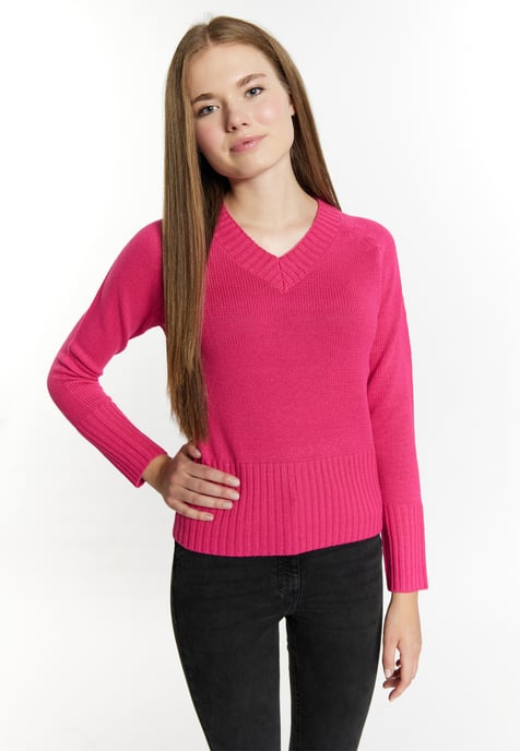 Mymo Gebreide trui Dames roze - Image 3