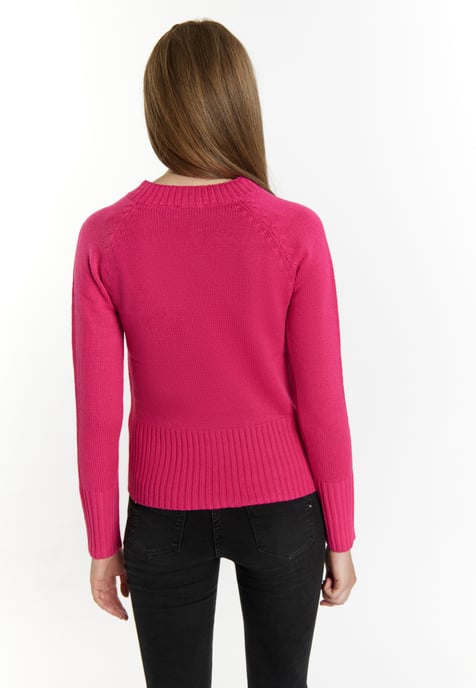 Mymo Gebreide trui Dames roze - Image 4