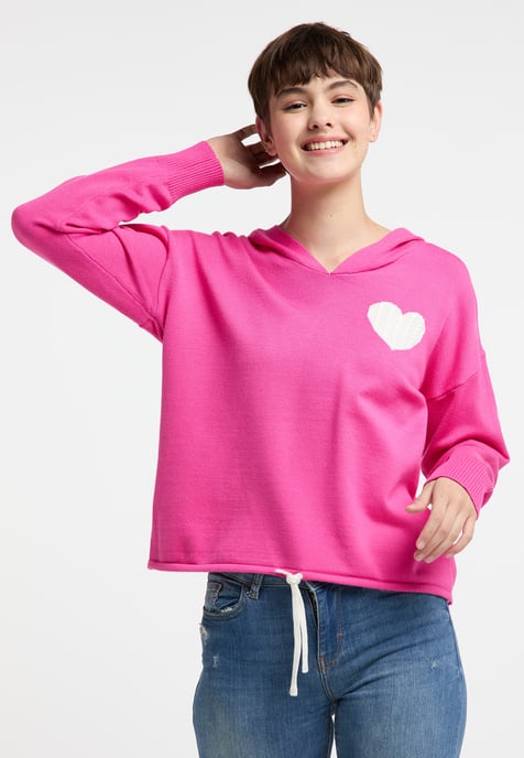Mymo Gebreide trui Nolie Dames roze - Image 3