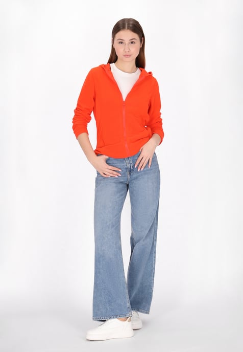 Mymo Fleece jas Dames oranje - Image 2