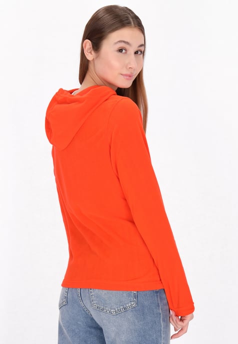 Mymo Fleece jas Dames oranje - Image 4