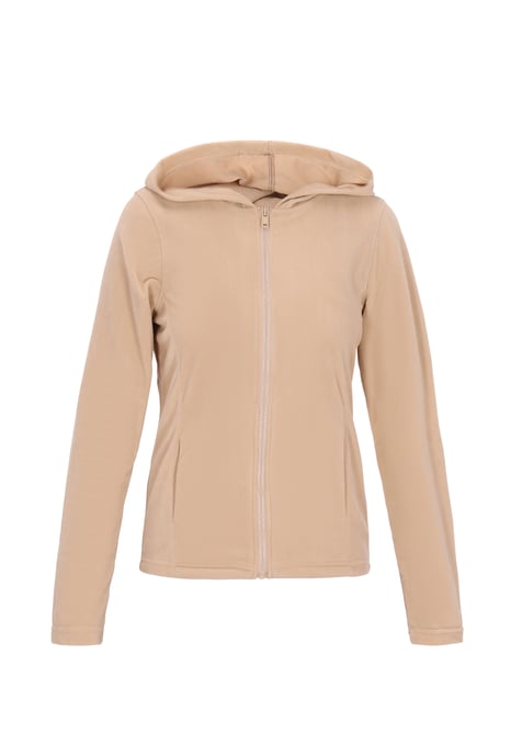 Mymo Fleece jas Dames beige - Image 1
