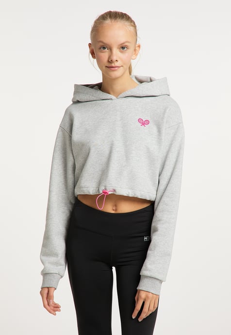 Mymo Sweatshirt Dames licht grijs melange - Image 3