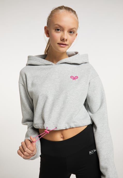 Mymo Sweatshirt Dames licht grijs melange - Image 5