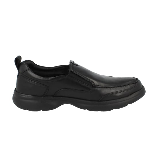 Hush Puppies Heren Harold Leren Slip-on Flats (Zwart) - Image 4