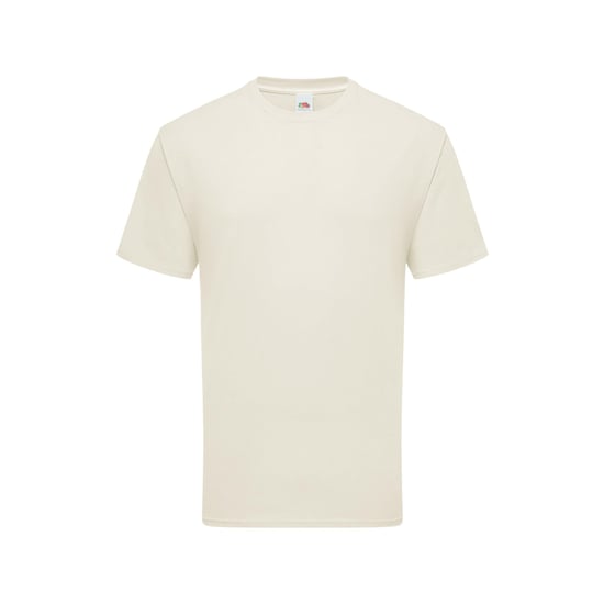 Fruit of the Loom Heren Iconic Premium Ringspun Katoen T-Shirt (Natuurlijk) - Image 2