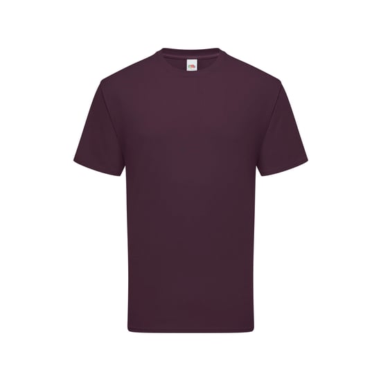 Fruit of the Loom Heren Iconic Premium Ringspun Katoen T-Shirt (Donkere Pruim) - Image 2