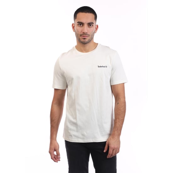 Timberland Heren Lineair Logo T-Shirt (Beige) - Image 1