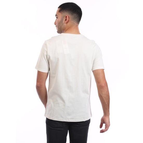 Timberland Heren Lineair Logo T-Shirt (Beige) - Image 2