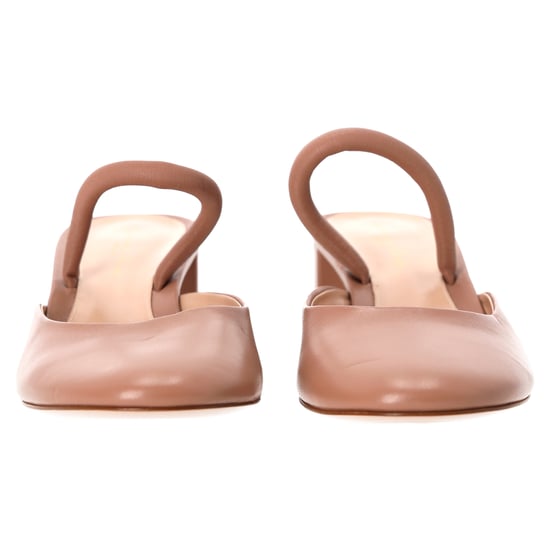 Gianvito Rossi Tivoli muiltjes 55 in beige leer - Image 4