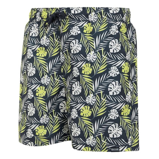 Regatta Heren Loras Leaf Zwemshort (Marine) - Image 3
