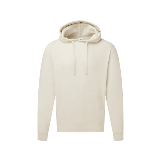 Russell Heren Authentieke Hooded Sweatshirt / Hoodie (Natuurlijk) - Image 2