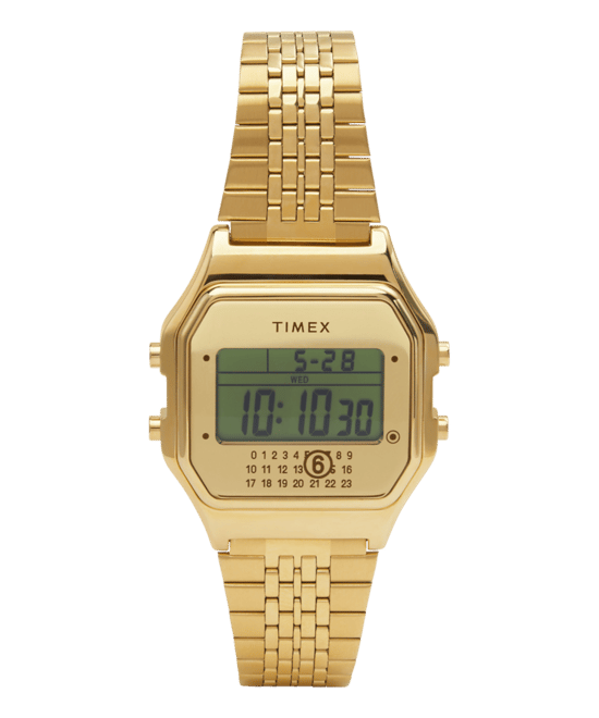 Timex T80 Mm6 Maison Margiela Unisex Horloge Goudkleurig TWG067500 - Image 1