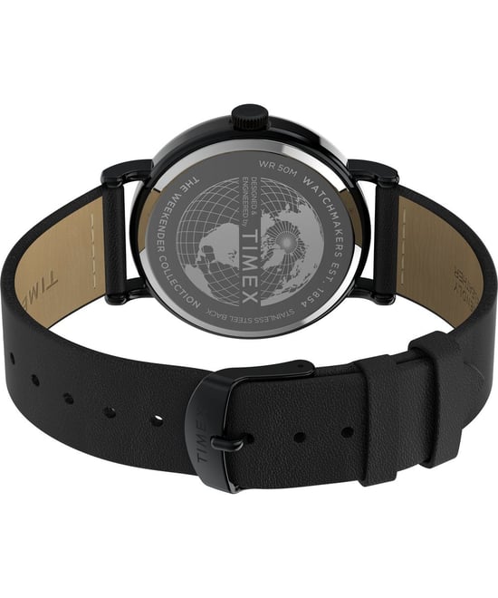 Timex Weekender Day Of The Dead Heren Horloge Zwart TW2Y15900 - Image 3