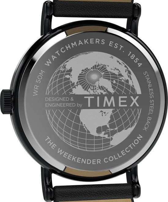 Timex Weekender Day Of The Dead Heren Horloge Zwart TW2Y15900 - Image 4