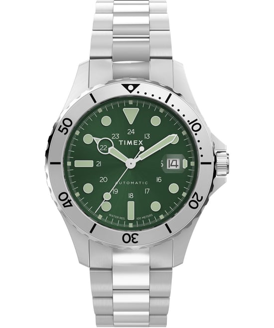 Timex Navi Heren Horloge Zilverkleurig TW2Y15200 - Image 1