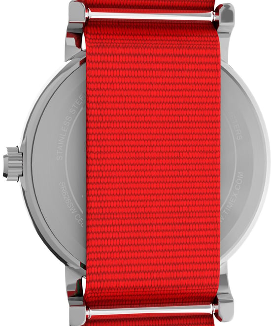 Timex Peanuts Weekender Unisex Horloge Rood TW2Y39500 - Image 3
