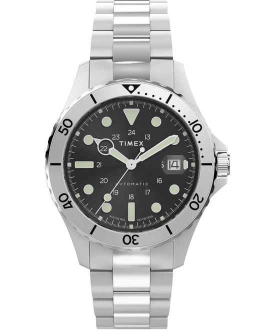 Timex Navi Heren Horloge Zilverkleurig TW2Y15300 - Image 1