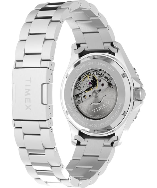 Timex Navi Heren Horloge Zilverkleurig TW2Y15300 - Image 3