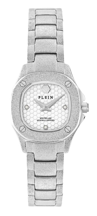 Philipp Plein The $pectre Lady Mini Dames Horloge Zilverkleurig PW5FA0125 - Image 1