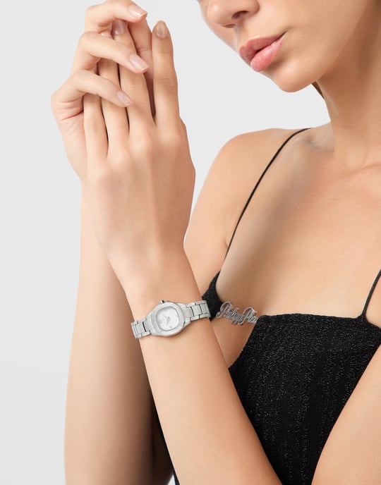 Philipp Plein The $pectre Lady Mini Dames Horloge Zilverkleurig PW5FA0125 - Image 3