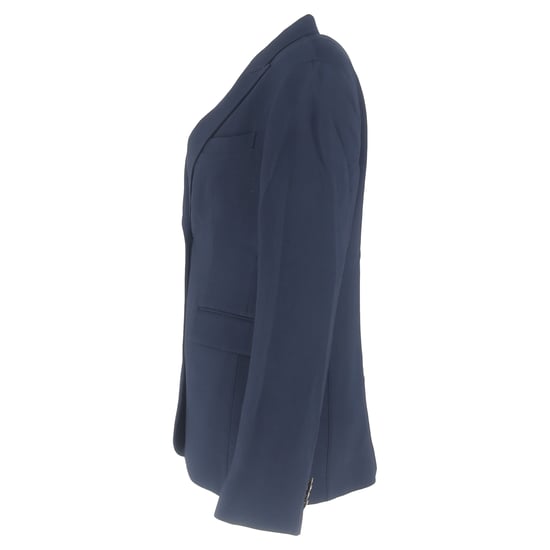 Loro Piana Enkelgeknoopte Blazer in Marineblauw Wol - Image 2