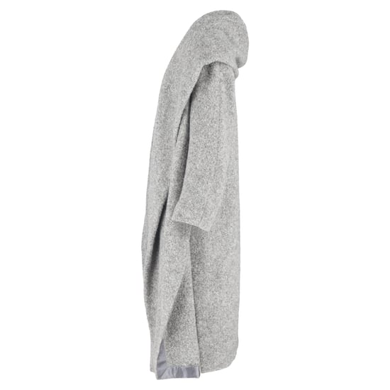 Max Mara Lange Open Mantel in Grijze Wol - Image 2