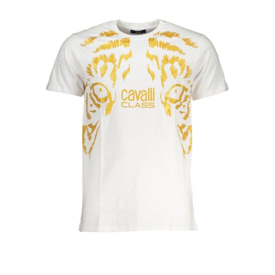 T-shirt met korte mouwen en ronde hals in tijgerprint - Image 1