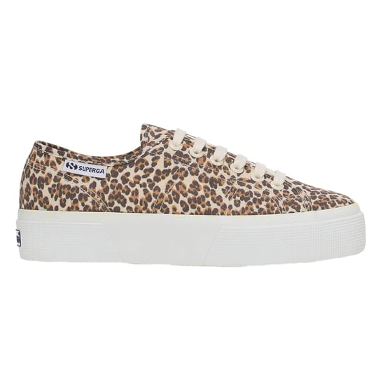 Superga Dames/Dames 3740 Leggera schoenen met luipaardprint (Luipaard/Avorio) - Image 1