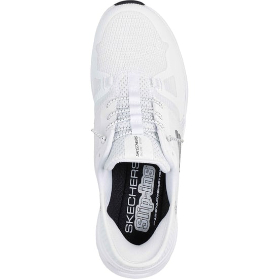 Skechers Glide-Step Pro Polyester Heren Witte Sneakers - Image 3