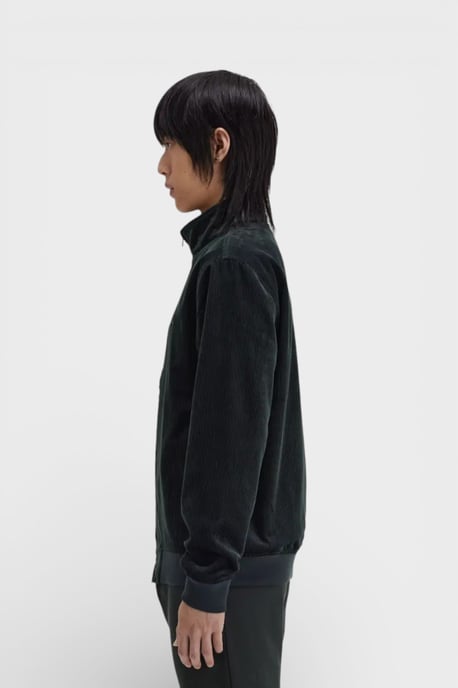 Fred Perry Brentham Corduroy Jas Nachtgroen - Image 3