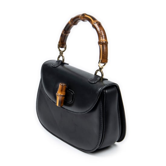 Vintage Bamboo Flap Top Handle  Schoudertas - Image 2