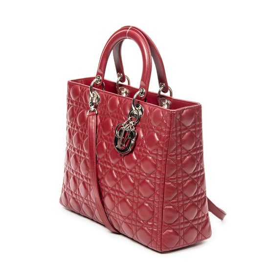 Large Lady Dior Zip  Schoudertas - Image 2