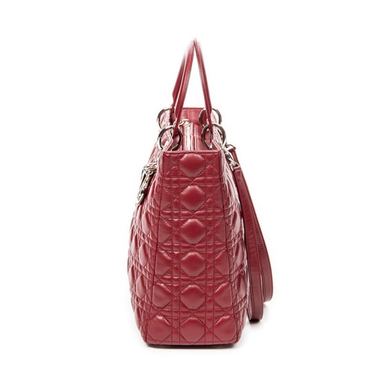 Large Lady Dior Zip  Schoudertas - Image 3
