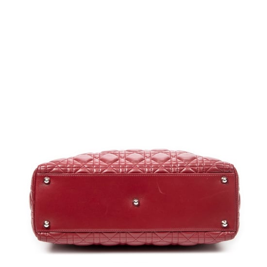 Large Lady Dior Zip  Schoudertas - Image 6