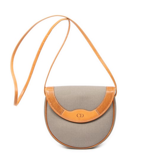 Vintage CD Flap Crossbody Schoudertas - Image 1