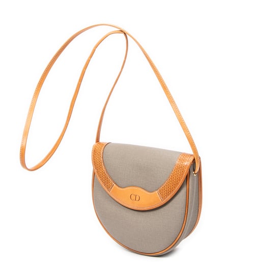 Vintage CD Flap Crossbody Schoudertas - Image 2