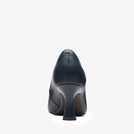 Kataleyna Gem Navy Leather Shoes - Image 6