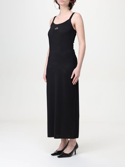 Mesh Gebreide Mouwloze Maxi Jurk - Image 4